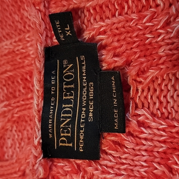 Women's Pendleton Petite XL Short Sleeve Sweater - Picture 5 of 8